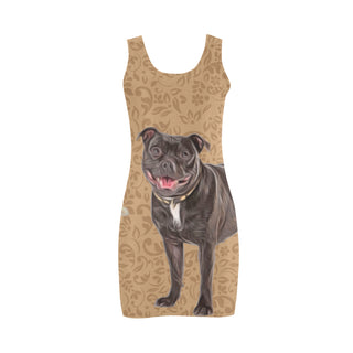 Staffordshire Bull Terrier Lover Medea Vest Dress - TeeAmazing