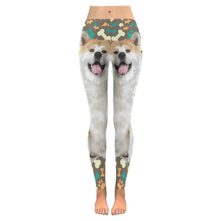 Akita Low Rise Leggings (Model L05) - TeeAmazing