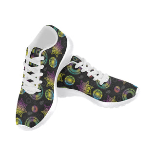 Chakra White Sneakers Size 13-15 for Men - TeeAmazing