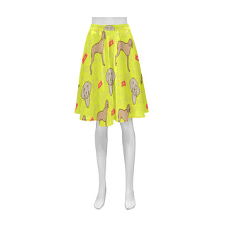 Weimaraner Pattern Athena Women's Short Skirt - TeeAmazing