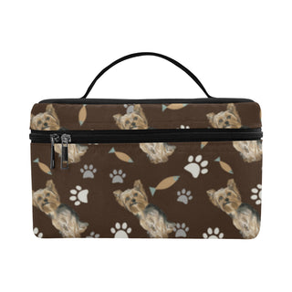 Yorkshire Terrier Water Colour Pattern No.1 Cosmetic Bag/Large - TeeAmazing
