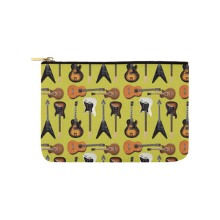 Guitar Pattern Carry-All Pouch 9.5x6 - TeeAmazing