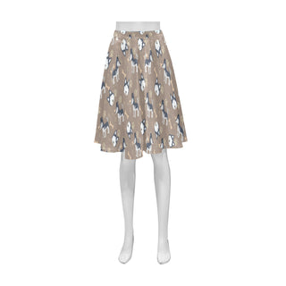 Siberian Husky Pattern Athena Women's Short Skirt - TeeAmazing