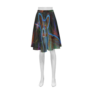 Corgi Glow Design 1 Athena Women's Short Skirt - TeeAmazing