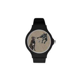 Cane Corso Lover Unisex Round Plastic Watch - TeeAmazing