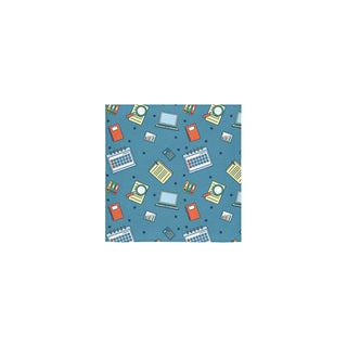 Bookkeeping Pattern Square Towel 13x13 - TeeAmazing