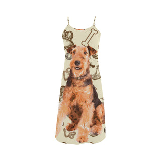 Airedale Terrier Alcestis Slip Dress - TeeAmazing