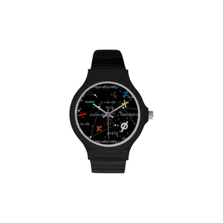 Math Unisex Round Plastic Watch - TeeAmazing