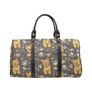Cairn terrier Flower New Waterproof Travel Bag/Small - TeeAmazing