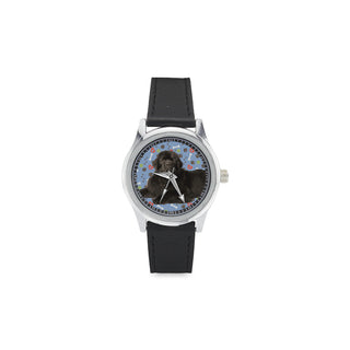 Newfoundland Kid's Stainless Steel Leather Strap Watch - TeeAmazing