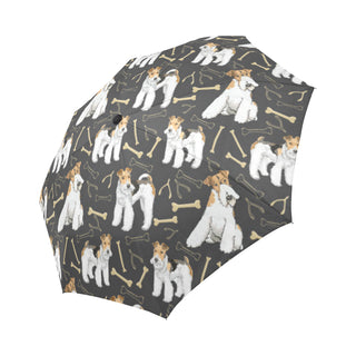 Wire Hair Fox Terrier Auto-Foldable Umbrella - TeeAmazing