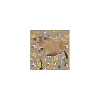 Cow Square Towel 13x13 - TeeAmazing
