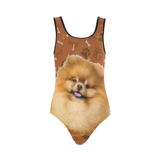Pomeranian Dog Vest One Piece Swimsuit - TeeAmazing