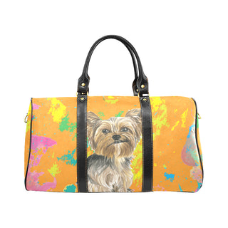 Yorkshire Terrier Water Colour No.2 New Waterproof Travel Bag/Large - TeeAmazing