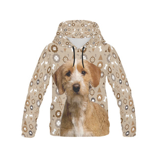 Basset Fauve Dog All Over Print Hoodie for Women - TeeAmazing