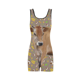 Cow Classic One Piece Swimwear - TeeAmazing