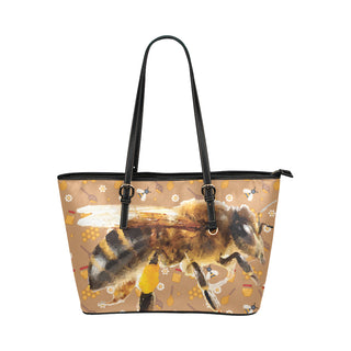 Queen Bee Leather Tote Bag/Small - TeeAmazing