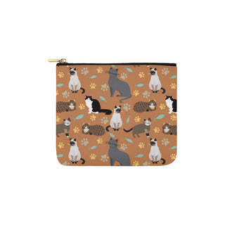 Cat Pattern Carry-All Pouch 6x5 - TeeAmazing