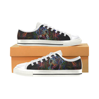 Great Dane Glow Design 1 White Women's Classic Canvas Shoes - TeeAmazing