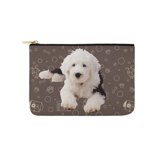 Old English Sheepdog Dog Carry-All Pouch 9.5x6 - TeeAmazing