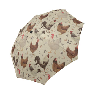 Chicken Auto-Foldable Umbrella - TeeAmazing