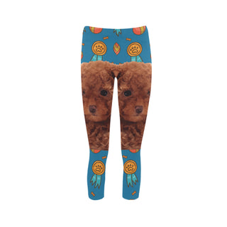 Baby Poodle Dog Capri Legging (Model L02) - TeeAmazing