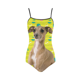 Italian Greyhound Strap Swimsuit - TeeAmazing
