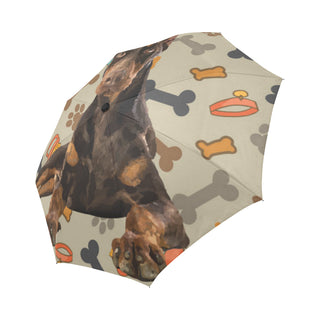 Doberman Dog Auto-Foldable Umbrella - TeeAmazing