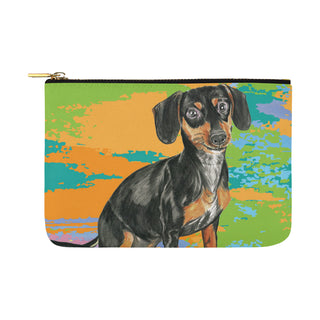 Dachshund Water Colour No.2 Carry-All Pouch 12.5x8.5 - TeeAmazing