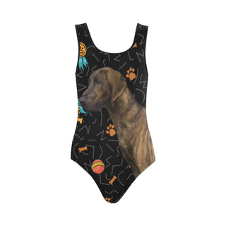 Plott Hound Dog Vest One Piece Swimsuit - TeeAmazing