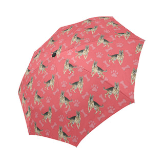 German Shepherd Water Colour Pattern No.1 Auto-Foldable Umbrella - TeeAmazing