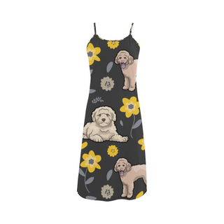 Goldendoodle Flower Alcestis Slip Dress - TeeAmazing