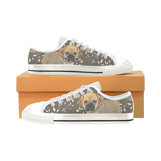 BeaBull White Low Top Canvas Shoes for Kid - TeeAmazing