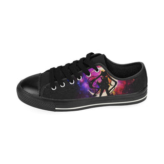 Sailor Moon Black Low Top Canvas Shoes for Kid - TeeAmazing