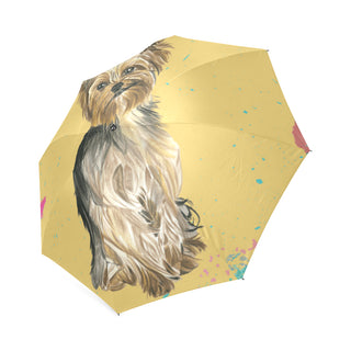 Yorkshire Terrier Water Colour No.1 Foldable Umbrella - TeeAmazing