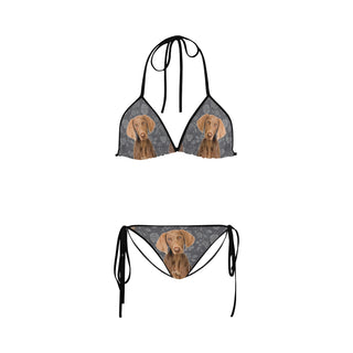 Weimaraner Lover Custom Bikini Swimsuit - TeeAmazing