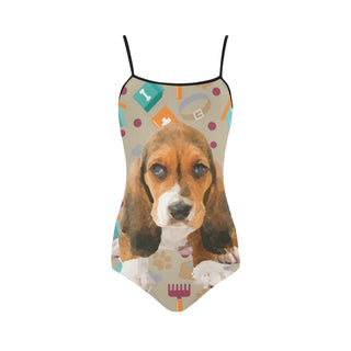 Basset Hound Strap Swimsuit - TeeAmazing