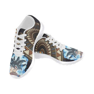 Goku Limit Breaker DBZ White Sneakers for Men - TeeAmazing