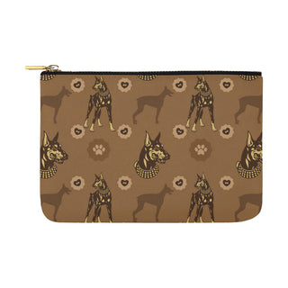 Doberman Carry-All Pouch 12.5x8.5 - TeeAmazing