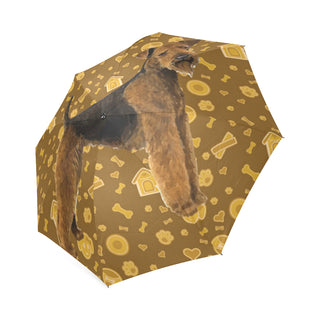 Welsh Terrier Dog Foldable Umbrella - TeeAmazing