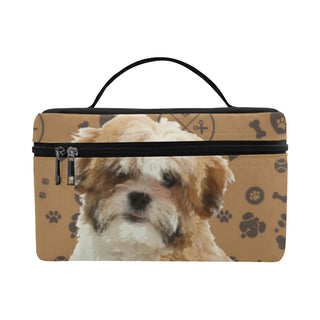 Maltese Shih Tzu Dog Cosmetic Bag/Large - TeeAmazing