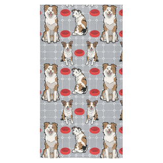 Australian shepherd Pattern Bath Towel 30"x56" - TeeAmazing