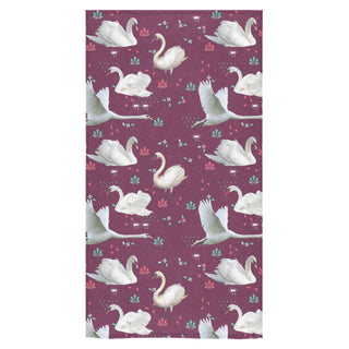 Swan Bath Towel 30"x56" - TeeAmazing