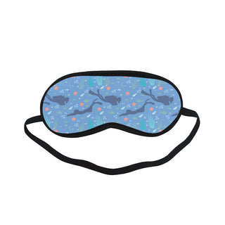 Scuba Diving Pattern Sleeping Mask - TeeAmazing