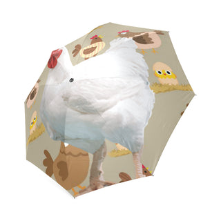 Chicken Lover Foldable Umbrella - TeeAmazing