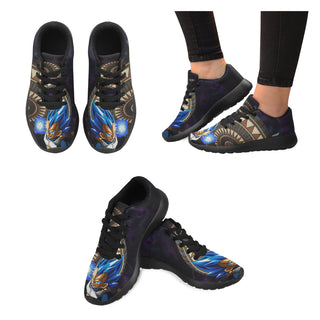Vegeta SSGSS DBZ Black Sneakers for Women - TeeAmazing