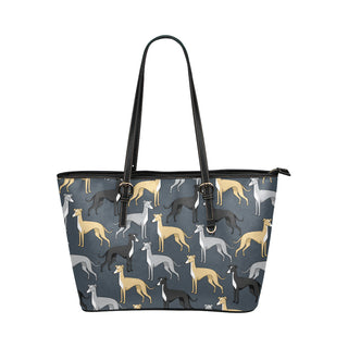 Greyhound Leather Tote Bags - Greyhound Bags - TeeAmazing