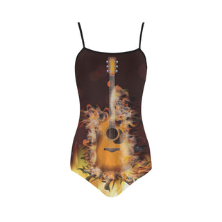 Guitar Lover Strap Swimsuit - TeeAmazing