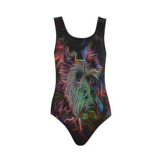 Scottish Terrier Glow Design 1 Vest One Piece Swimsuit - TeeAmazing