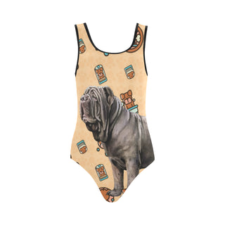 Neapolitan Mastiff Dog Vest One Piece Swimsuit - TeeAmazing